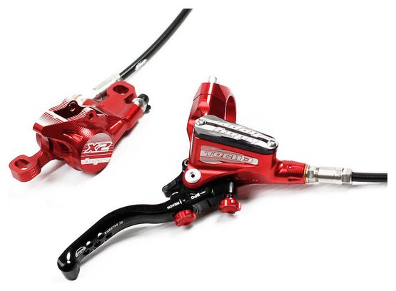 HOPE Rear Brake Tech X2 Red Edition Standard Hose Without Disc Without Adaptor
