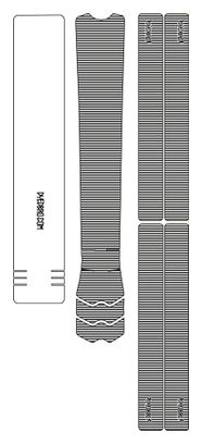Kit de Protection Cadre Dyedbro Frame Stripes Noir