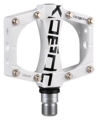 Xpedo Traverse 9 Flat Pedals - White