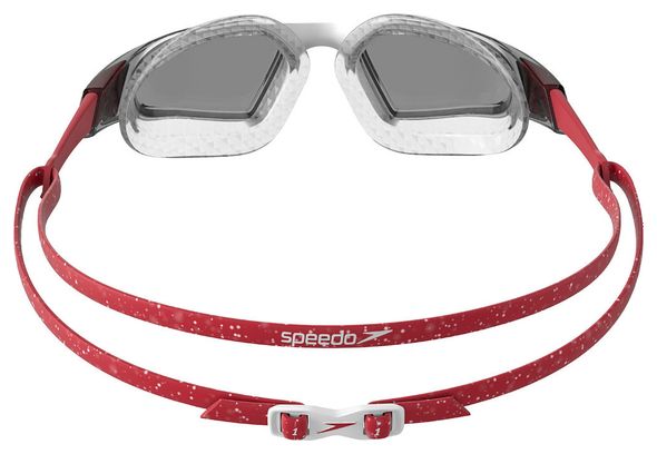 Aquapulse Pro Swim Goggles Red White