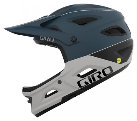 Giro Switchblade Mips Casco con sottogola rimovibile Matte Blue