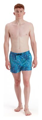 Speedo Eco Dig Printed Leisure 14 Swim Shorts Blue Green