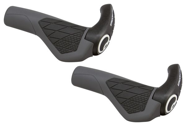 ERGON Grips with Bar End GS2 Black