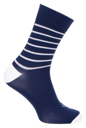 LeBram Ventoux Socken Blau Weiß