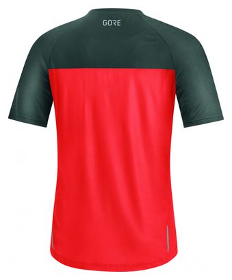 Gore Wear Trail Fireball Short Sleeve Jersey Red / Gray