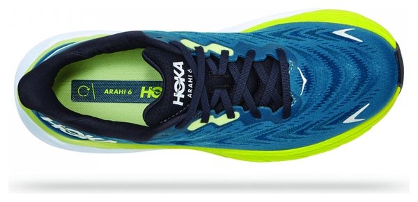 Hoka One One Arahi 6 Running Shoes Blue Green