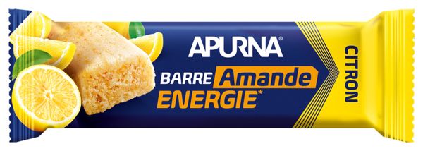 APURNA Energy Bar Lemon-Almond Box 5x25g