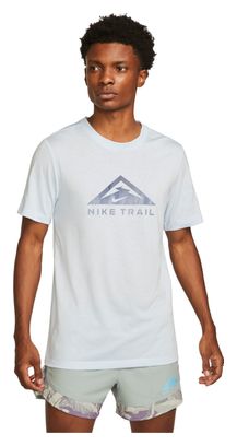 T-shirt manches courtes Nike Dri-Fit Trail Gris/Bleu