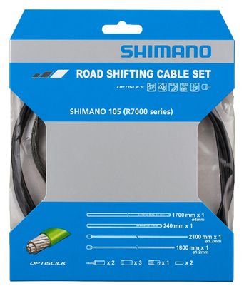 Câbles et Gaines Dérailleur Shimano OT-RS900 Optislick Noir