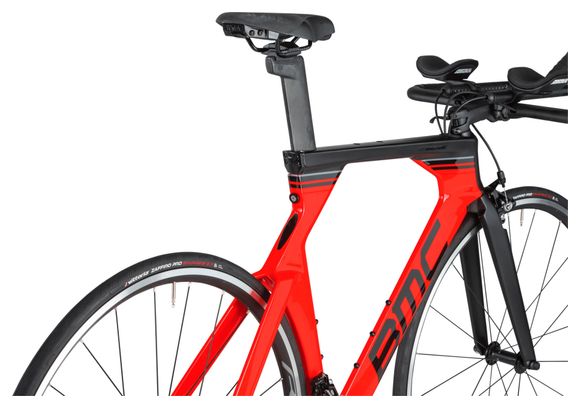 Vélo de Triathlon BMC Timemachine One Shimano 105 11V 700 mm Rouge Neon 2023