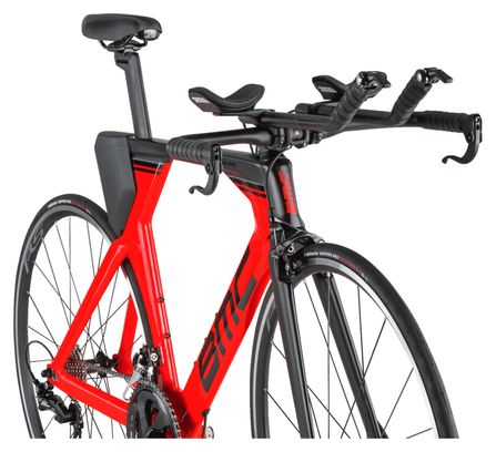 Vélo de Triathlon BMC Timemachine One Shimano 105 11V 700 mm Rouge Neon 2023