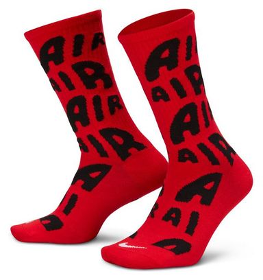 Nike Everyday Essentials Socks Red White Unisex