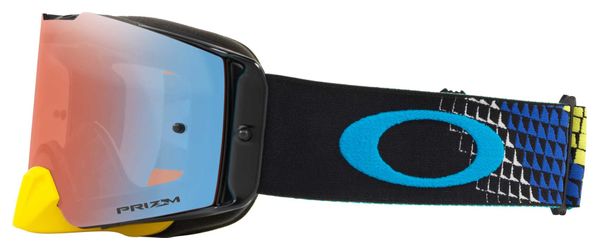 Oakley Maske Front Line MX Dissolve Gelb Blau / Prizm MX Saphir / Ref. OO7087-33