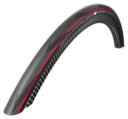 SCHWALBE Tire One Evolution 700c LiteSkin Black Red Foldable