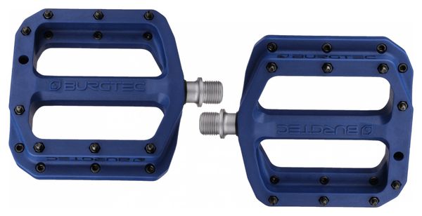 Burgtec MK4 Composite Flat Pedals Burgtec Blue