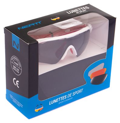 Neatt NEA00308 Glasses White Red - 4x Lenses