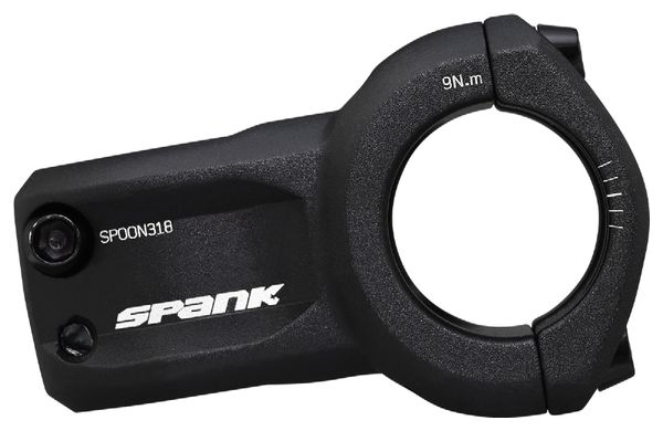 Spank Spoon 318 0 ° 31.8 mm Stem Black