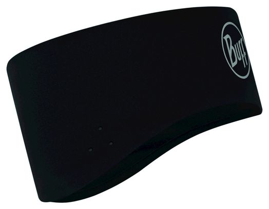 Headband BUFF WINDPROOF Gray Logo Black