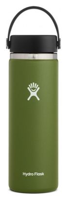 Hydro Flask Boca ancha con tapa flexible 591 ml Caqui