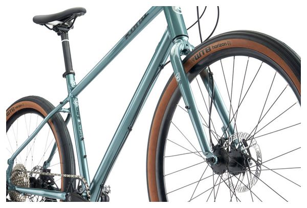Bicicleta de ciudad Kona Dew Plus Fitness Shimano Deore 10S 650mm Azul 2022