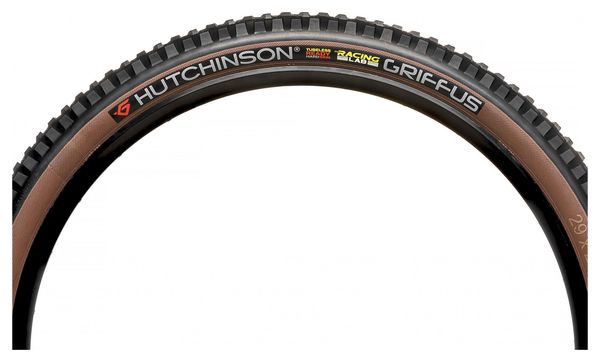 Hutchinson Griffus Racing Lab 2.40 MTB Tire 27.5 Tubeless Ready Folding Hardskin Race Ripost Gravity Tan Sidewalls eBike