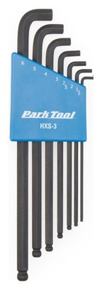 Kit de 7 clés allen (modèle long) Park Tool HXS-3