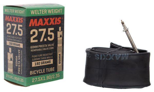 Maxxis Welter Gewicht 27,5 &#39;&#39; Light Tube Presta 60 mm RVC