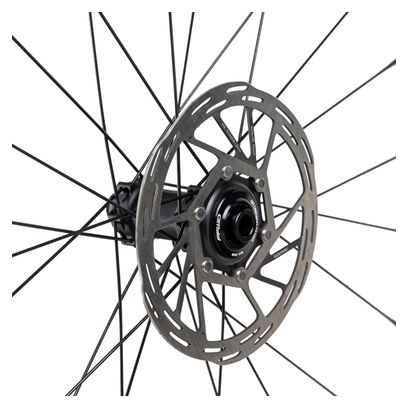 Fast Forward Tyro I 12x100 - 12x142 mm I Centerlock wheelset + Pzero Road Tires