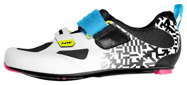 Chaussures Route / Triathlon Northwave Tribute 2 Carbon Blanc Noir Multi