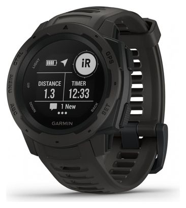 Garmin Instinct Black GPS Watch Graphite Gray