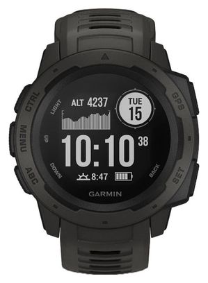 Garmin Instinct GPS reloj negro Graphite Gray
