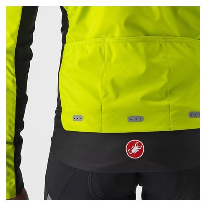 Castelli Alpha RoS 2 Long Sleeve Jacket Dunkelgrau/Gelb