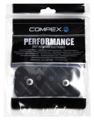 COMPEX 2 Electrodes EASYSNAP™ PERFORMANCE 50x100mm 2 Snaps