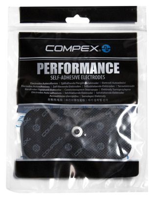 COMPEX 2 Electrodes EASYSNAP™ PERFORMANCE 50x100mm 1 Snap