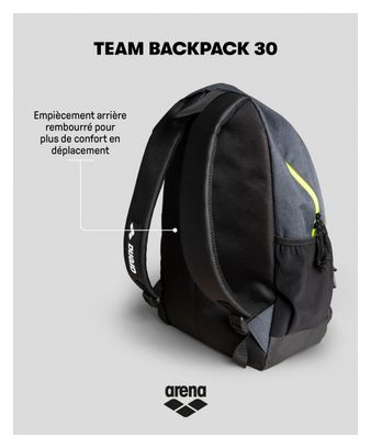 Sac à Dos Arena Team Backpack 30L Noir