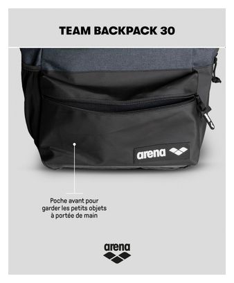 Sac à Dos Arena Team Backpack 30L Noir