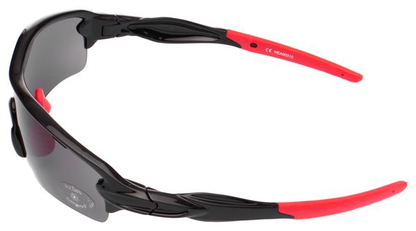 Pair of Neatt Black Red Glasses - 4 Screens