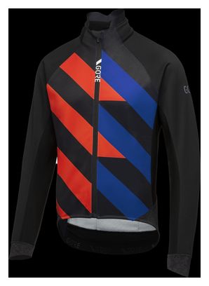 Gore Wear C5 Gore-Tex Infinium Thermo Jacket Black/Blue/Red
