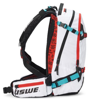 USWE Backpack with Back Protector / Pow 16 White