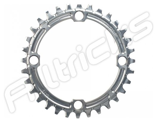 Hope Retainer 104 BCD Narrow Wide Chainring for Shimano 12S Drivetrains Silver