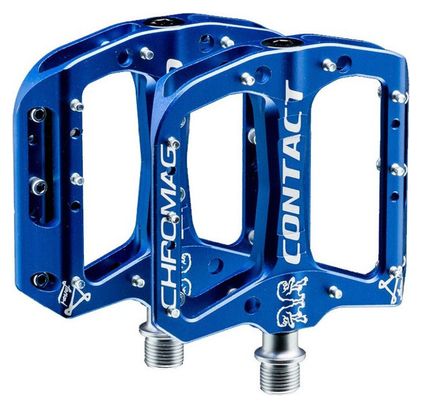 Chromag Contact Flat Pedals - Blue 