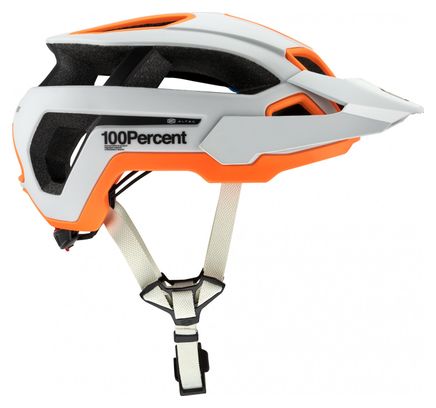 100% Altec Fidlock Helmet Orange / Grey