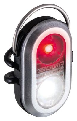 Sigma Front/Rear Light Microduo Silver