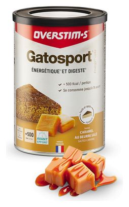 Gâteau Energétique Overstims Gatosport Caramel beurre salé 400g