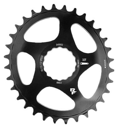RaceFace Cinch Narrow Wide Direct Mount Chainring Oval Black 2018