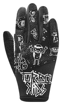Racer 1927 Turbo Kid's Long Gloves Black / White