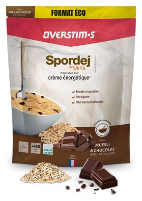 Boisson Energétique Overstims Spordej Muesli & Chocolat 1.5kg
