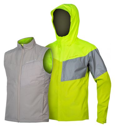 Endura Urban Luminite 3-in-1 II Jacket Neon Yellow