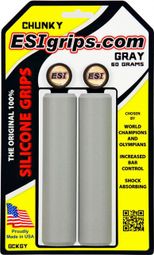 ESI Chunky 32mm Silicone Grips - Grey