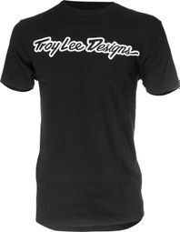 Troy Lee Designs Signature Short Sleeve T-Shirt Black